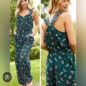Matilda Jane green print jumpsuit